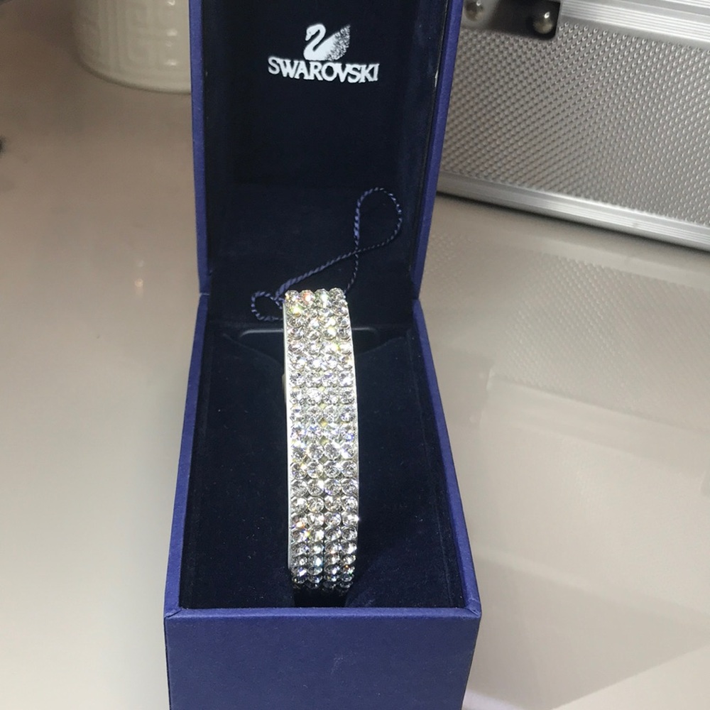 Swarovski cuff bracelet